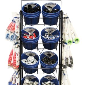 Deluxe Air & Electrical Center Bucket Display